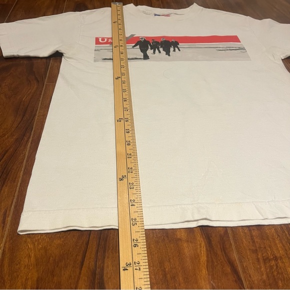 Vintage U2 VERTIGO 2005 Concert tour t-shirt Small White Cowboy - Picture 9 of 10